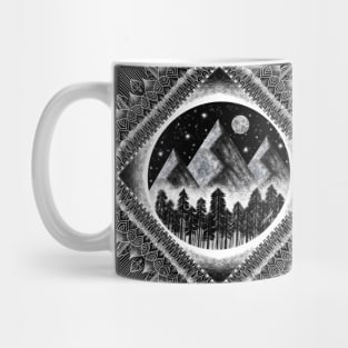 Touch the Mountains Mug